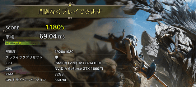 gtx1660ti benti monhan 1080